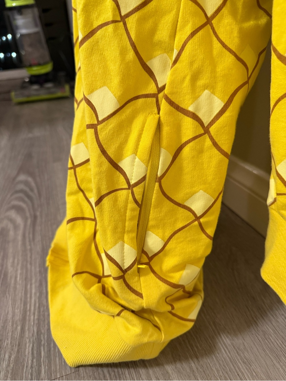 Tipsy Elves Pineapple Onesie/Zipper Jacket with Hood - Picture 5 of 6